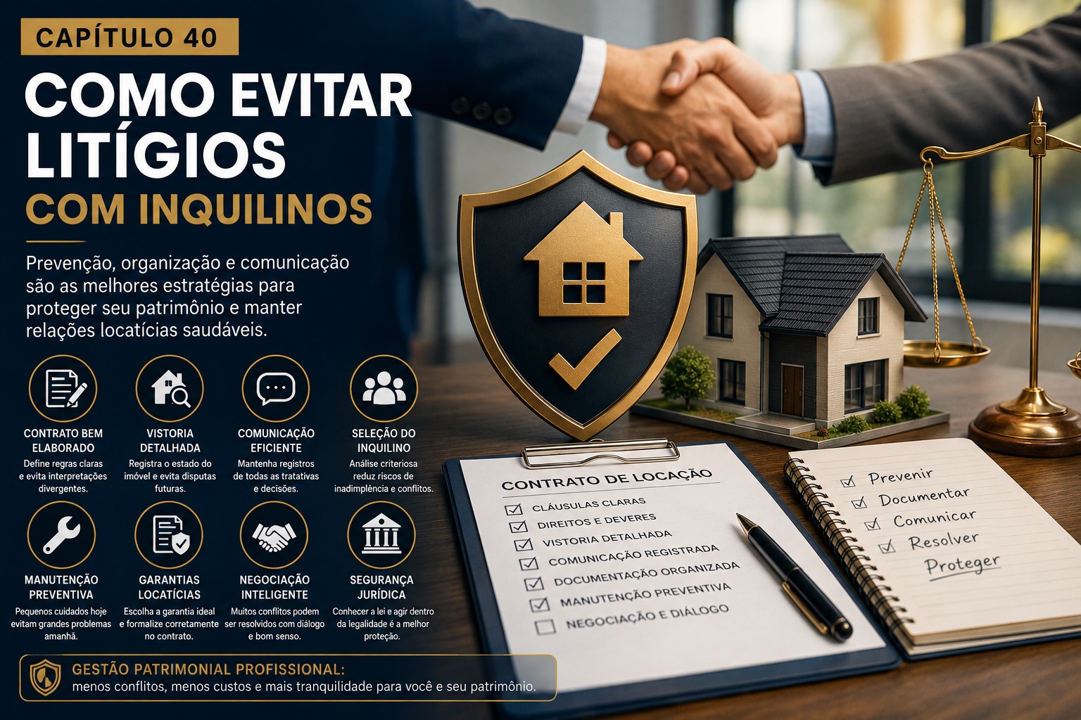 Como evitar litígios com inquilinos