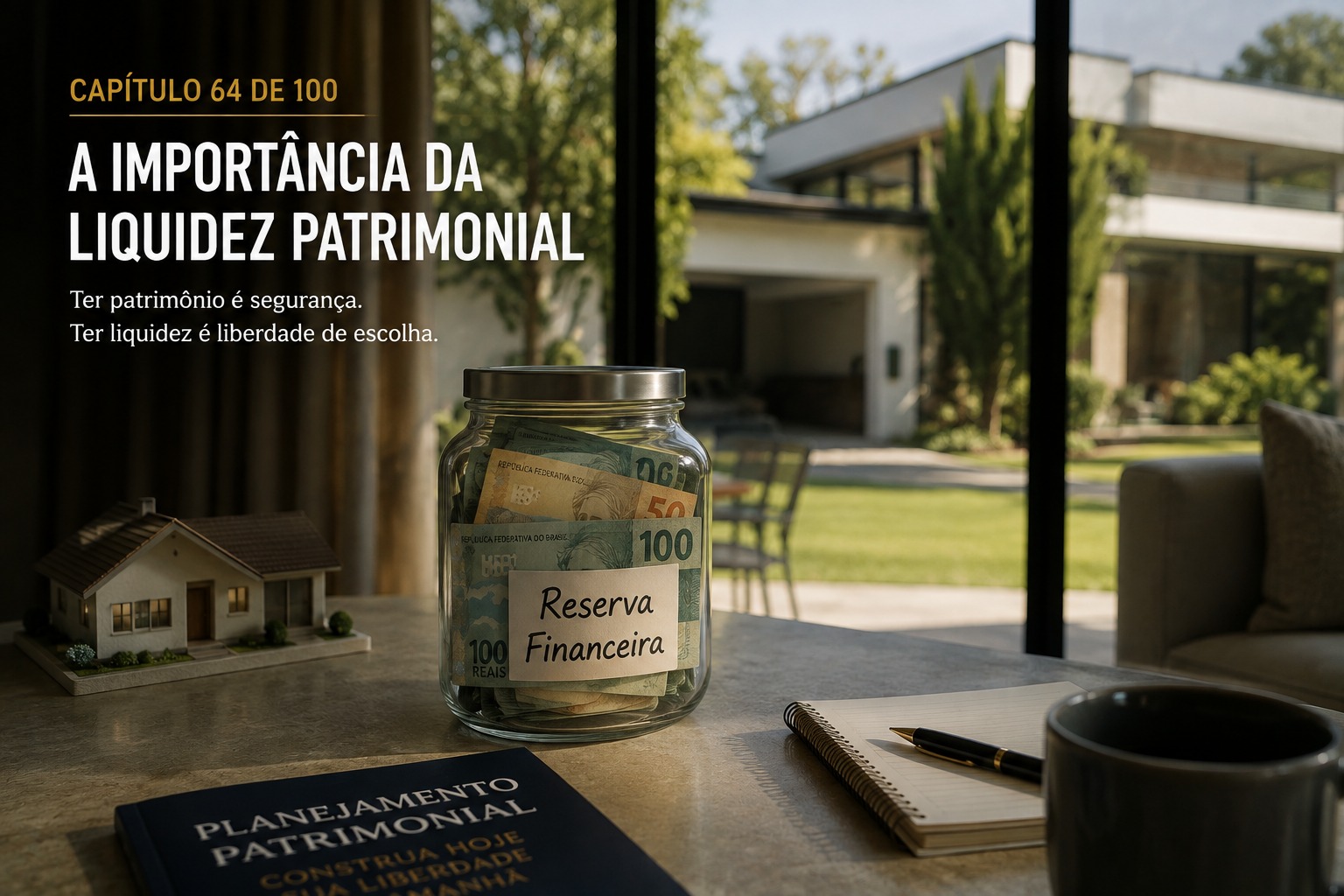A importância da liquidez patrimonial: ter patrimônio é segurança, ter liquidez é liberdade de escolha