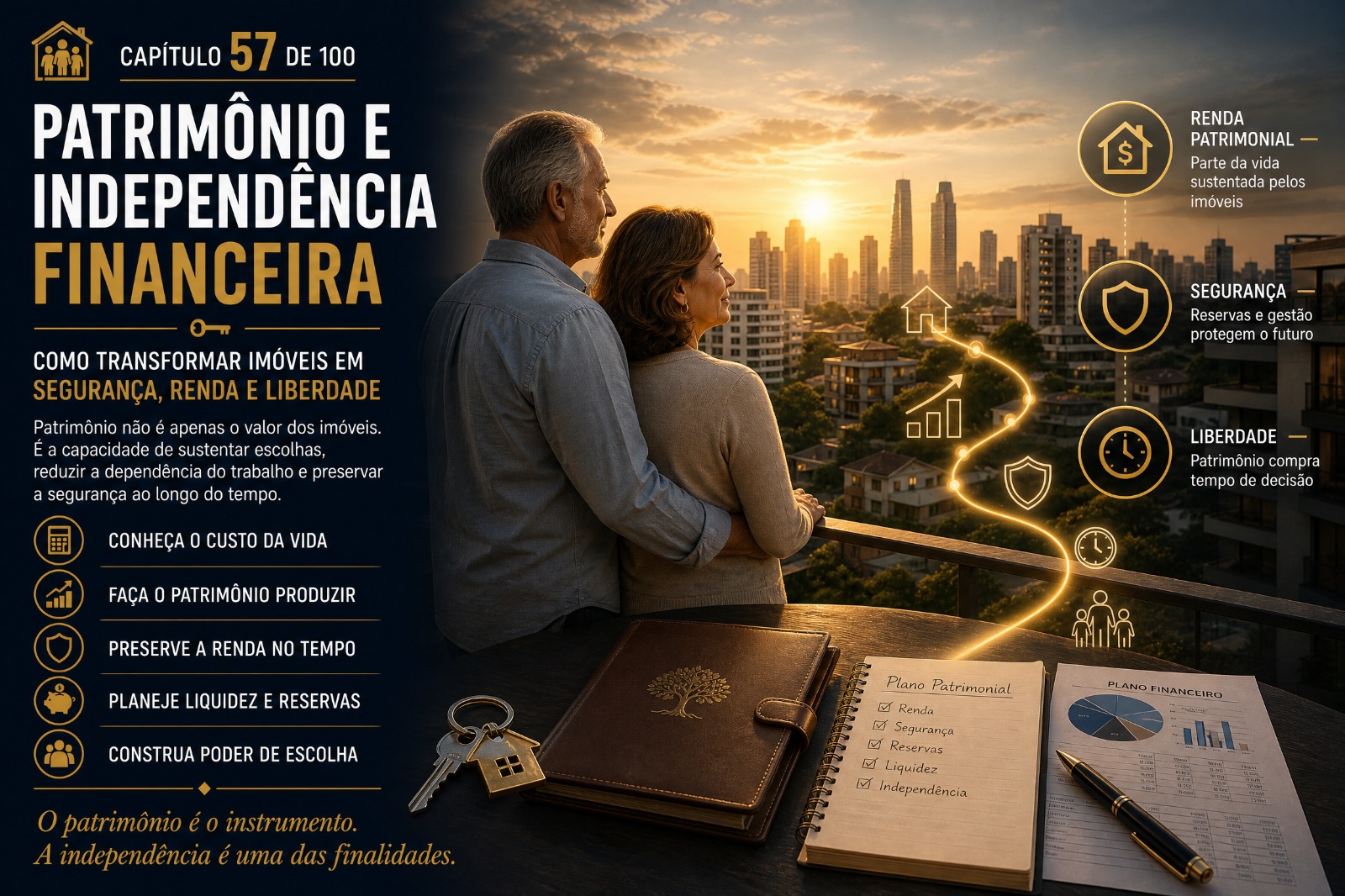 Patrimônio e independência financeira