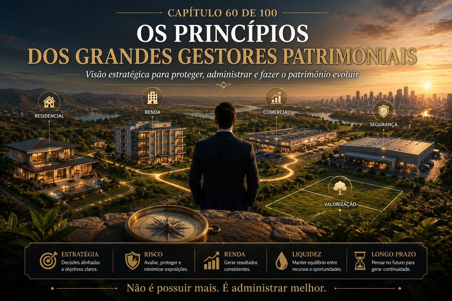 Os princípios dos grandes gestores patrimoniais: visão estratégica para proteger, administrar e fazer o patrimônio evoluir
